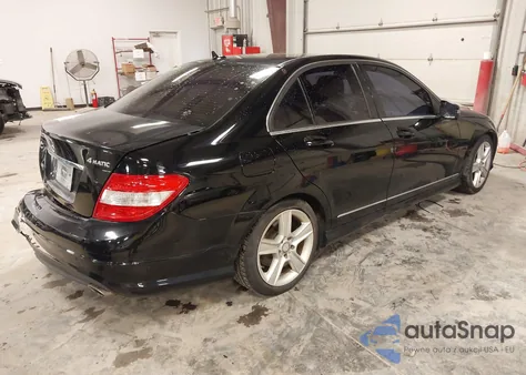2010 Mercedes-Benz C 300 Luxury 4Matic/Sport 4Matic from USA, damaged, VIN WDDGF8BB1AF383851